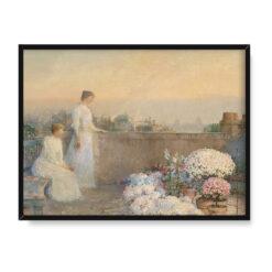 Frederick Childe Hassam Zmierzch 30×40