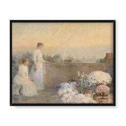 Frederick Childe Hassam Zmierzch 50×40