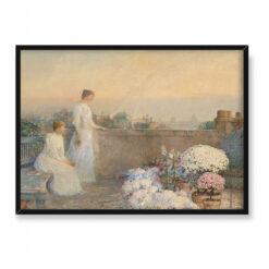Frederick Childe Hassam Zmierzch 70×50