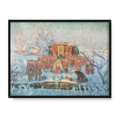 Fryderyk Pautsch Procesja 30×40