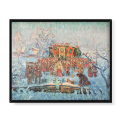 Fryderyk Pautsch Procesja 50×40