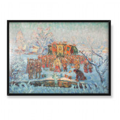 Fryderyk Pautsch Procesja 70×50