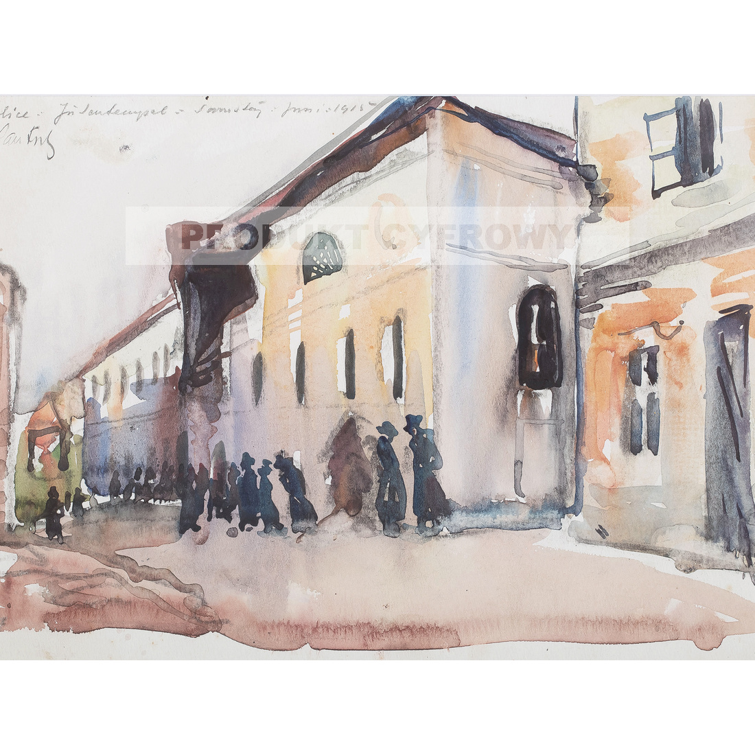 Fryderyk Pautsch Synagoga w Gorlicach — produkt cyfrowy do pobrania