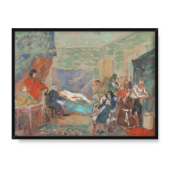 Fryderyk Pautsch W pracowni malarza 30×40