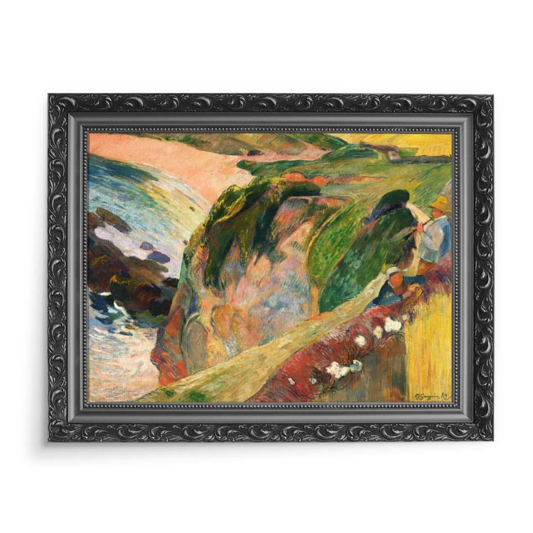 Gauguin Flageoletowy gracz na klifie 70x50