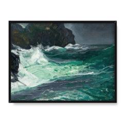 George Bellows Burza Morze 40×30