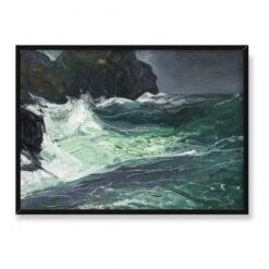 George Bellows Burza Morze 70×50