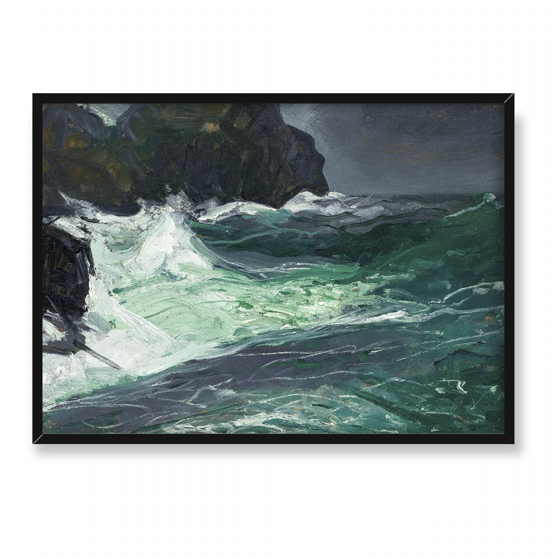 George Bellows Burza Morze 70x50