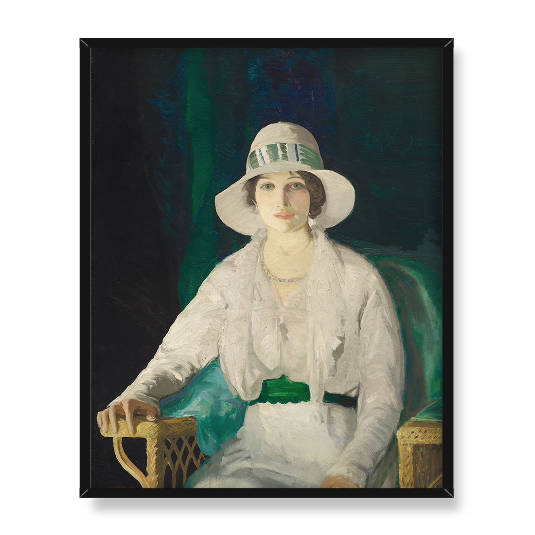 George Bellows Florence Davey 40x50 w RAMIE