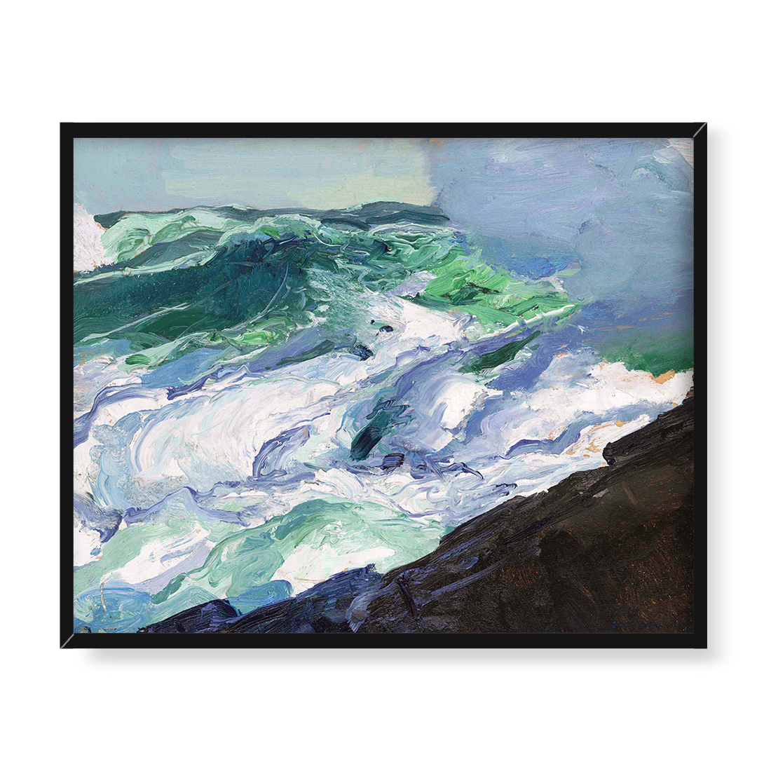 George Bellows Kłębowisko wód 50x40