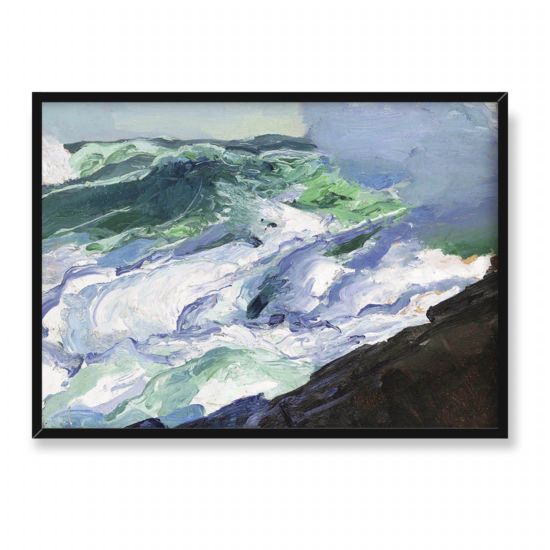 George Bellows Kłębowisko wód 70x50