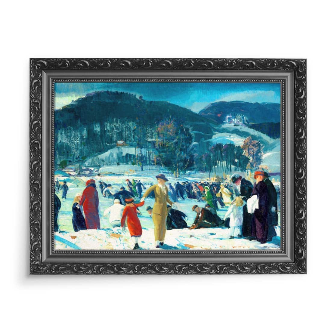 George Bellows Miłość do zimy 70x50