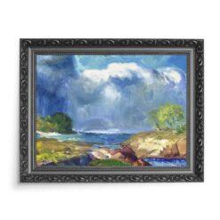 George Bellows Nadciąga burza 70×50
