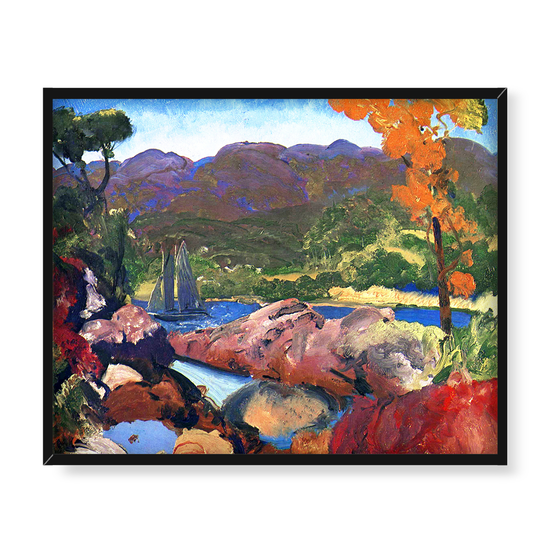 George Bellows Romans jesieni 50x40 w RAMIE