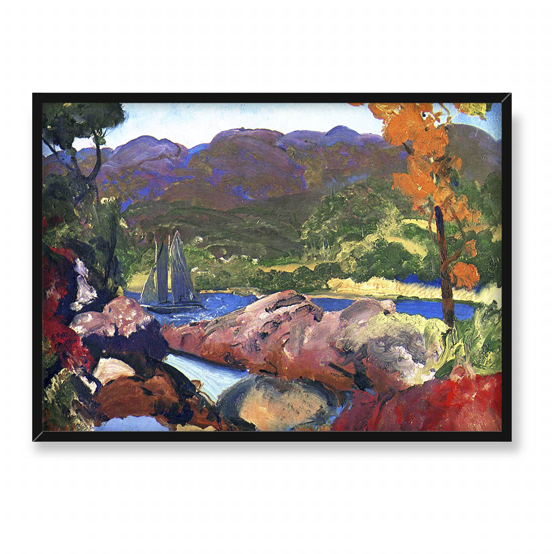 George Bellows Romans jesieni 70x50