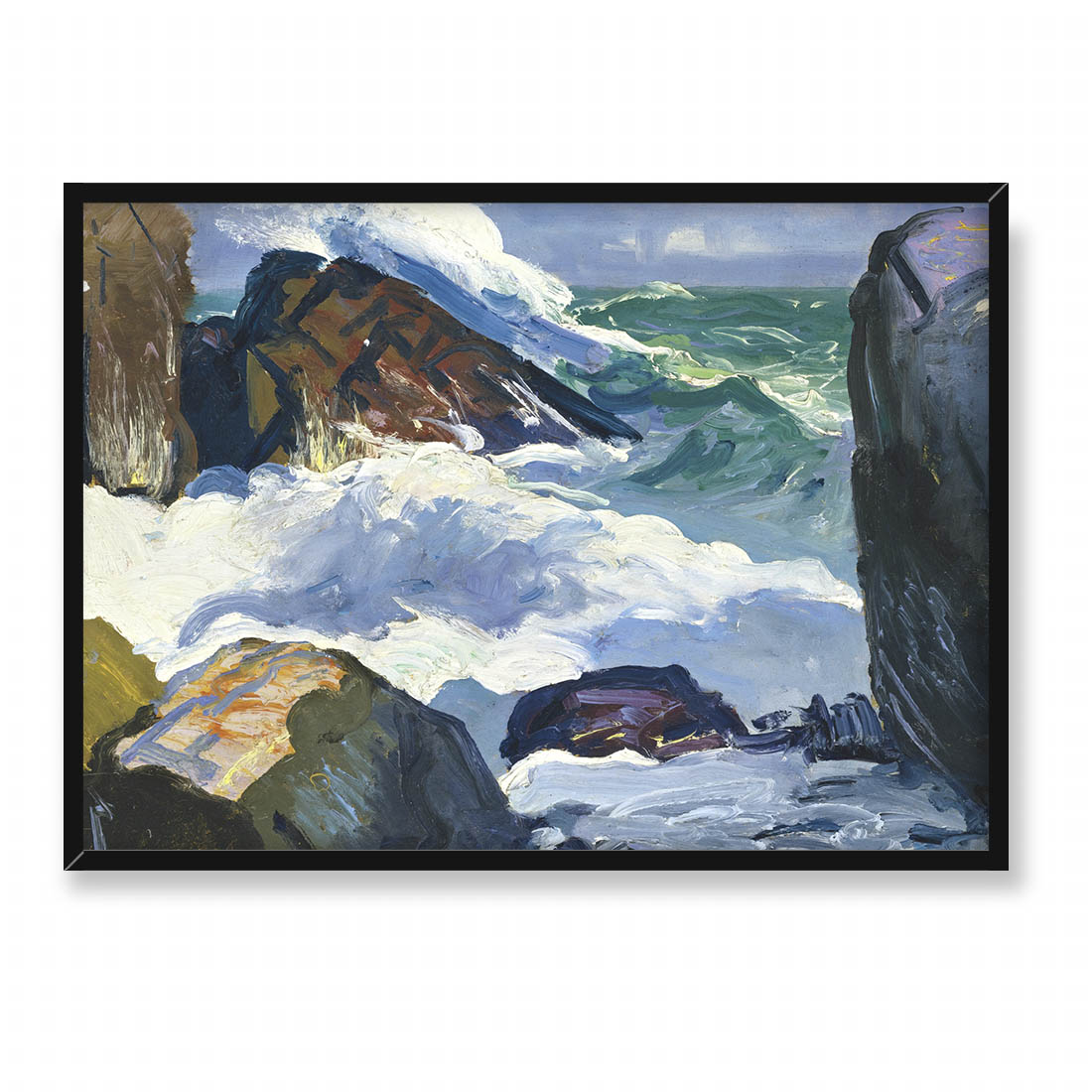 George Bellows Słoneczny przypływ 70x50