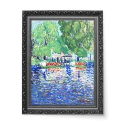 George Benjamin Luks Łabędzie wydruk na płótnie 50×70