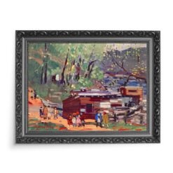 George Benjamin Luks Górny Manhattan 70×50