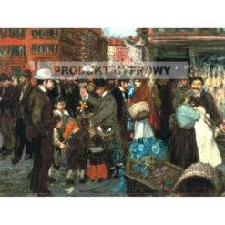 George Luks Scena uliczna — produkt cyfrowy do pobrania