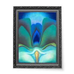 Georgia O’Keeffe Niebieski kwiat wydruk na płótnie 50×70
