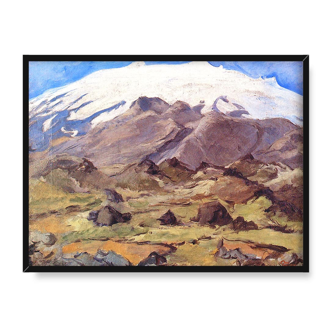 Gudmundur Thorsteinsson Snæfellsjokull 40x30 w RAMIE