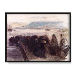 Gudmundur Thorsteinsson Transport węgla 40×30