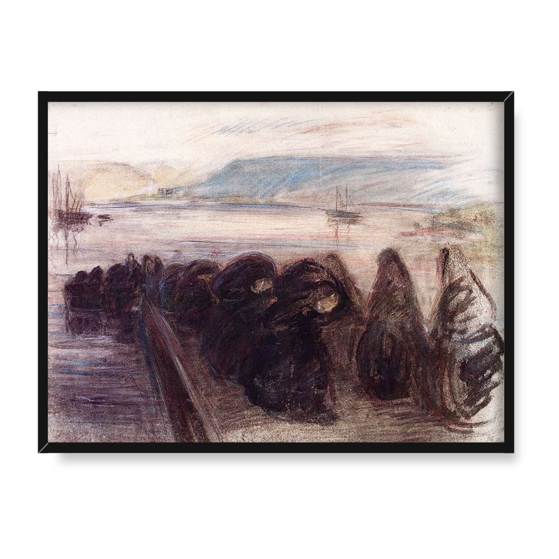 Gudmundur Thorsteinsson Transport węgla 40x30 w RAMIE