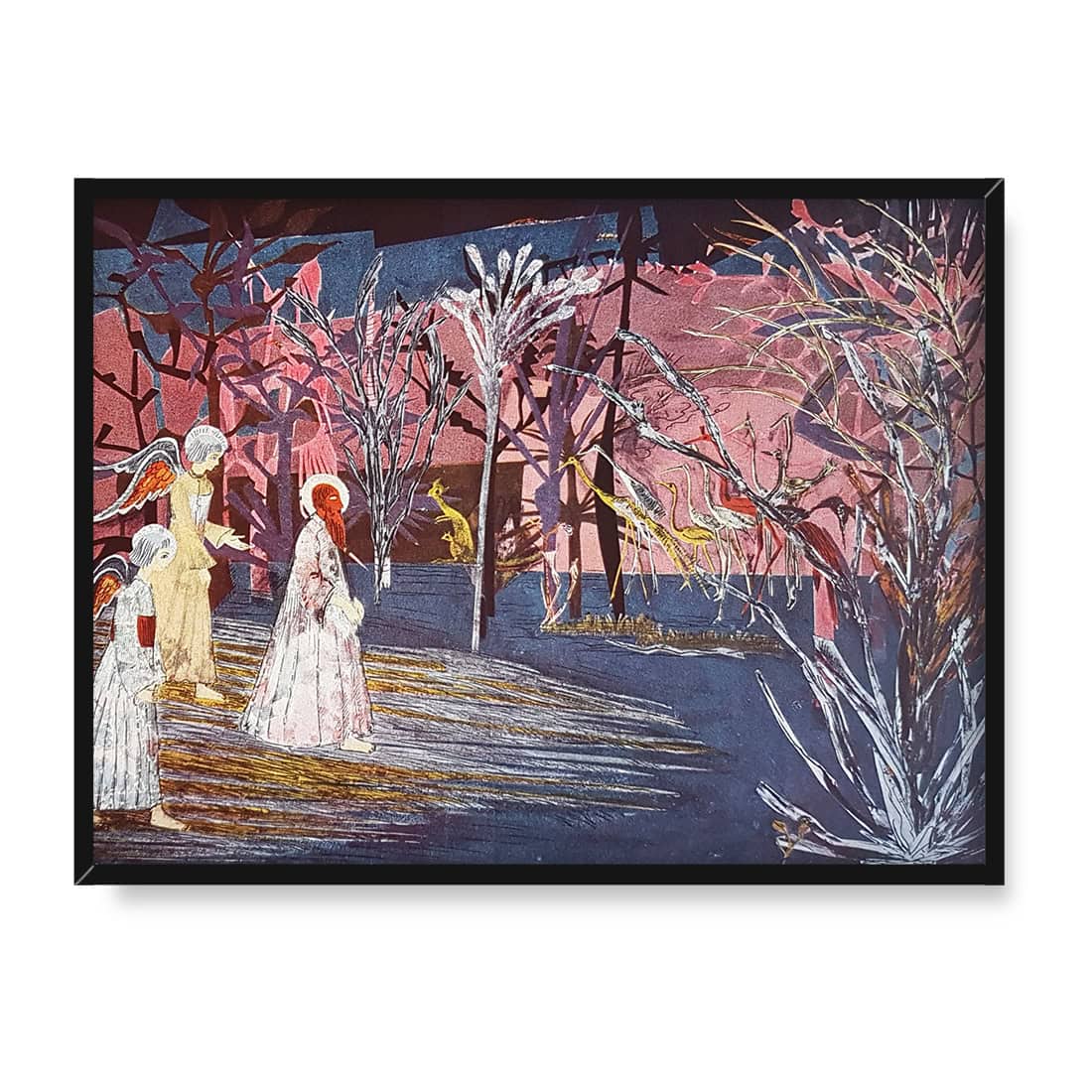 Gudmundur Thorsteinsson Trzej Mędrcy 40x30 w RAMIE