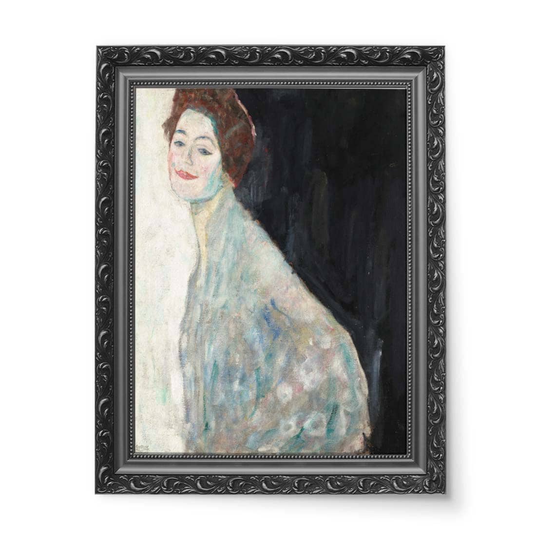 Gustav Klimt Dama w bieli wydruk na płótnie 50x70