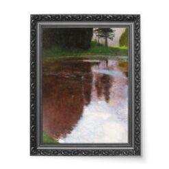 Gustav Klimt Poranek nad stawem wydruk na płótnie 50×70