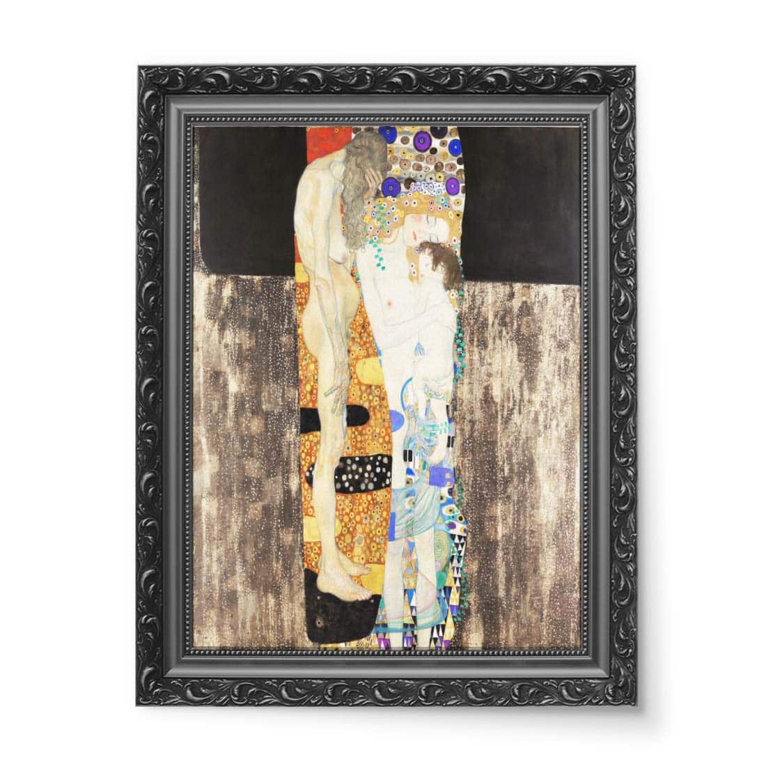 Gustav Klimt Trzy epoki wydruk na płótnie 50x70