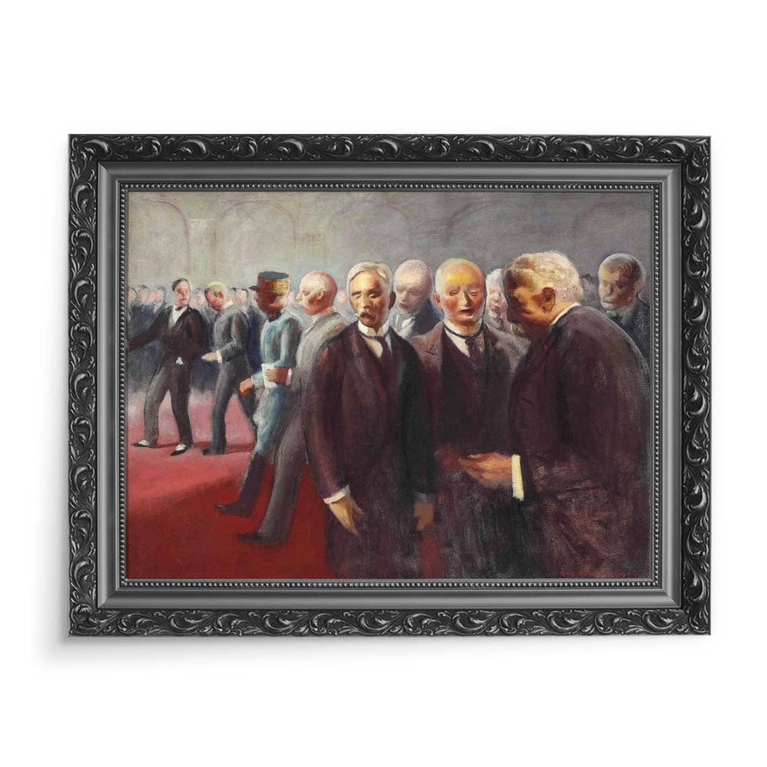 Guy Pene du Bois Konferencja pokojowa 70x50