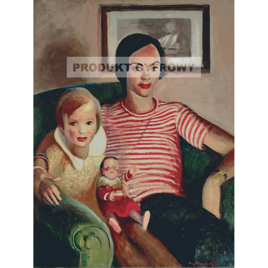 Guy Pene du Bois Matka córka i lalka — produkt cyfrowy do pobrania