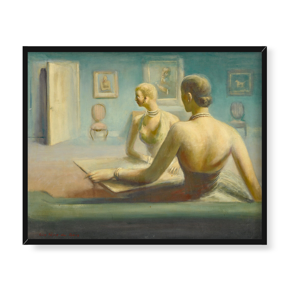Guy Pene du Bois Napięcie 50x40 w RAMIE
