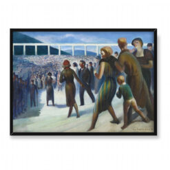 Guy Pene du Bois Tłum 70×50