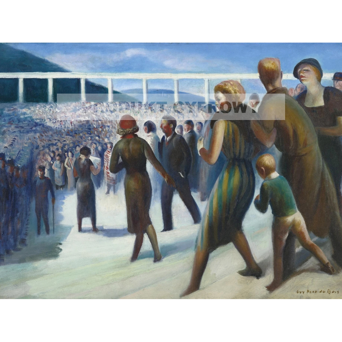 Guy Pene du Bois Tłum — produkt cyfrowy do pobrania