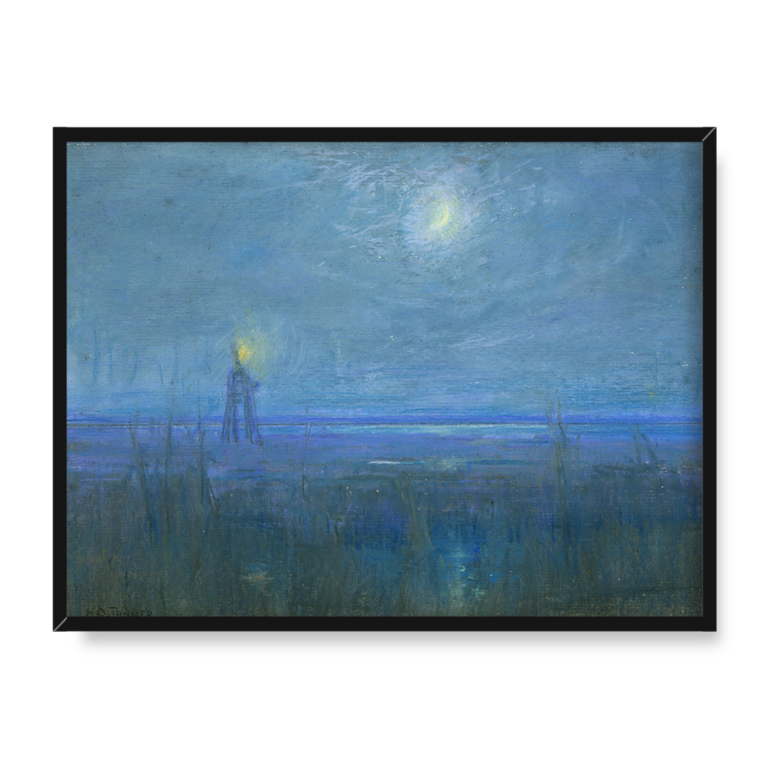 Henry Ossawa Tanner Bagna w New Jersey 40x30 w RAMIE