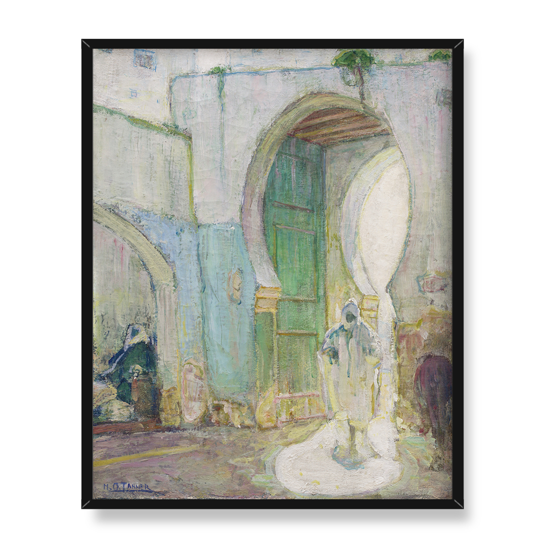 Henry Ossawa Tanner Brama w Tangerze 2 40x50 w RAMIE