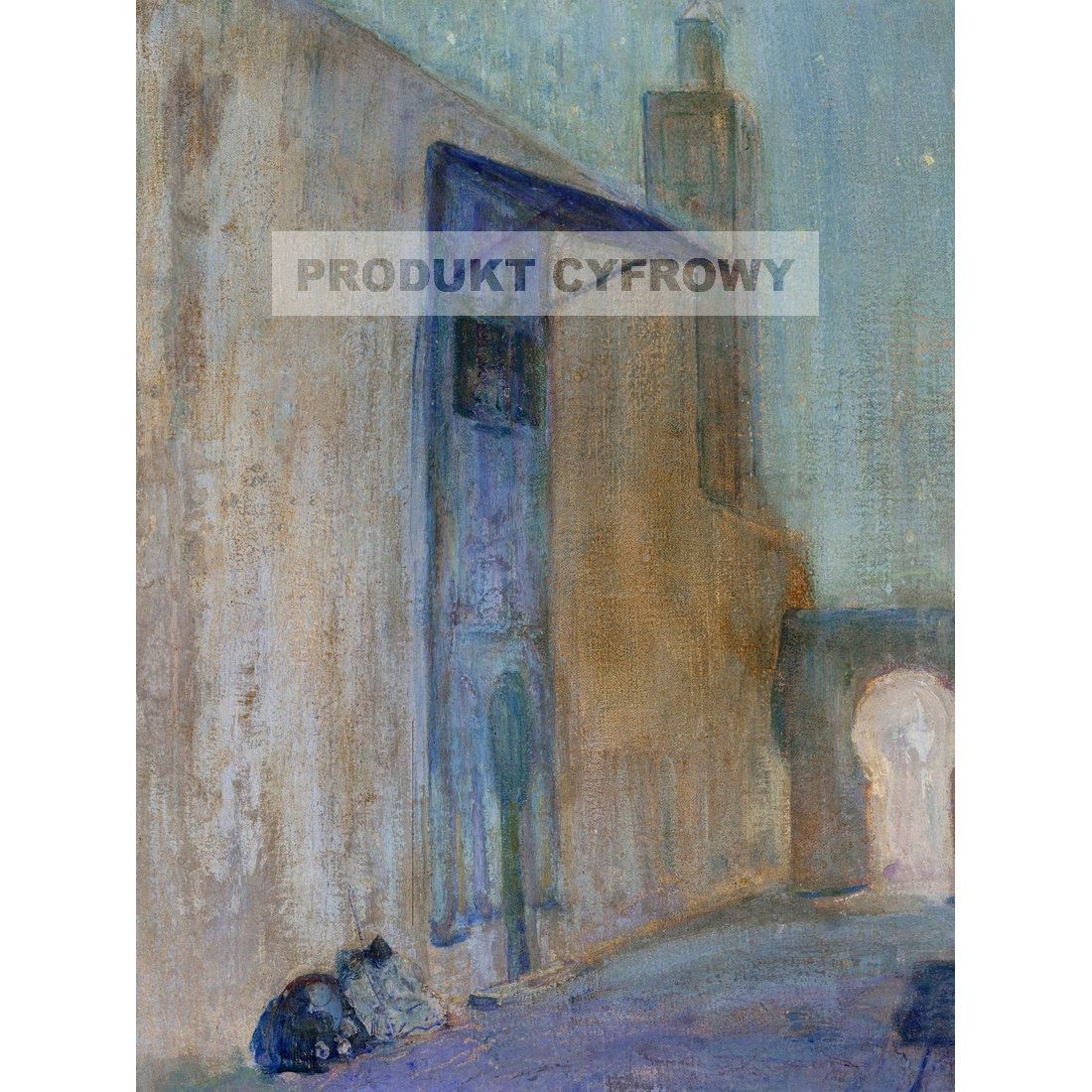 Henry Ossawa Tanner Brama w Tangerze — produkt cyfrowy do pobrania