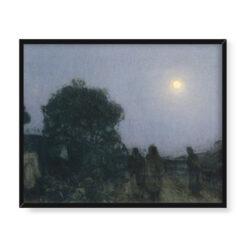 Henry Ossawa Tanner Chrystus i Jego uczniowie w drodze do Betanii 50×40