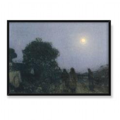 Henry Ossawa Tanner Chrystus i Jego uczniowie w drodze do Betanii 70×50