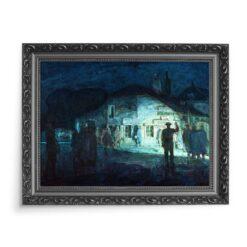 Henry Ossawa Tanner Intersection of Roads at Neufchateau 70×50
