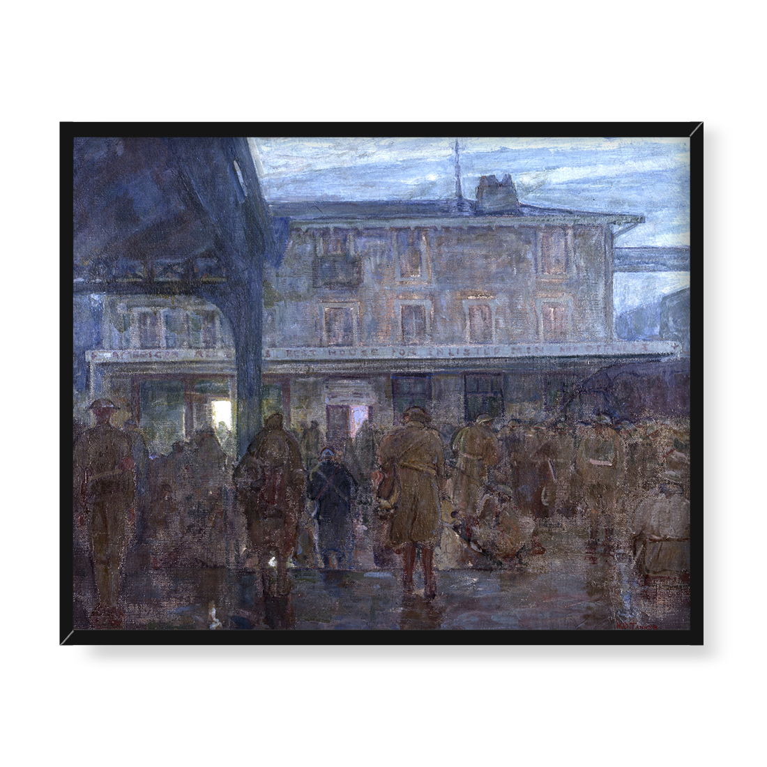 Henry Ossawa Tanner Kantyna ARC Tour Francja 50x40 w RAMIE
