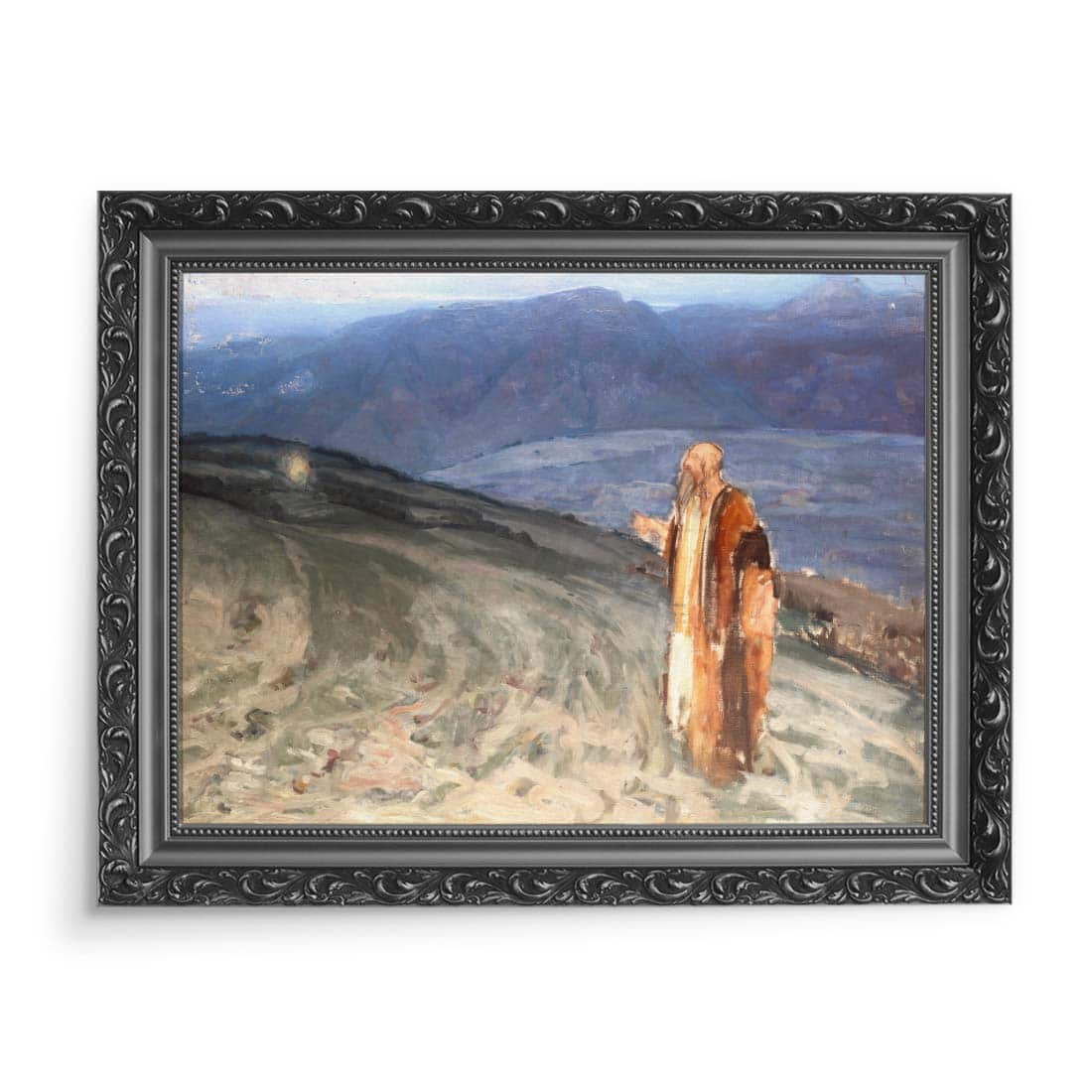 Henry Ossawa Tanner Mojżesz i gorejący krzew Studium 70x50