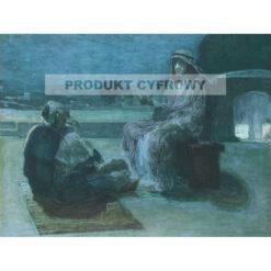 Henry Ossawa Tanner Nikodem przychodzący do Jezusa 2 — produkt cyfrowy do pobrania