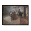 Henry Ossawa Tanner Przędzenie przy świetle ognia 40×30 Henry Ossawa Tanner Przędzenie przy świetle ognia 40×30