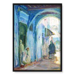 Henry Ossawa Tanner Ulica w Tangerze 2 50×70