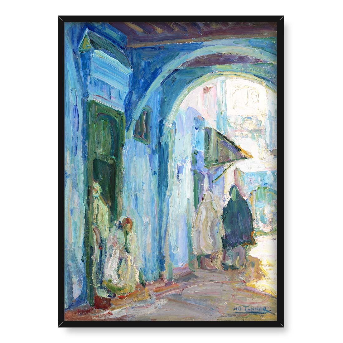 Henry Ossawa Tanner Ulica w Tangerze 2 50x70