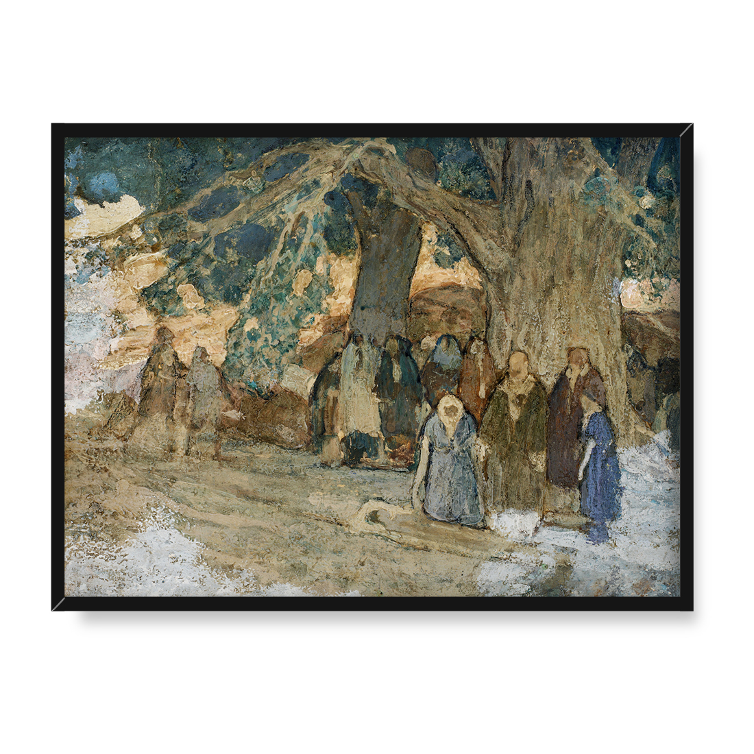 Henry Ossawa Tanner Uzdrowił chorych 40x30 w RAMIE