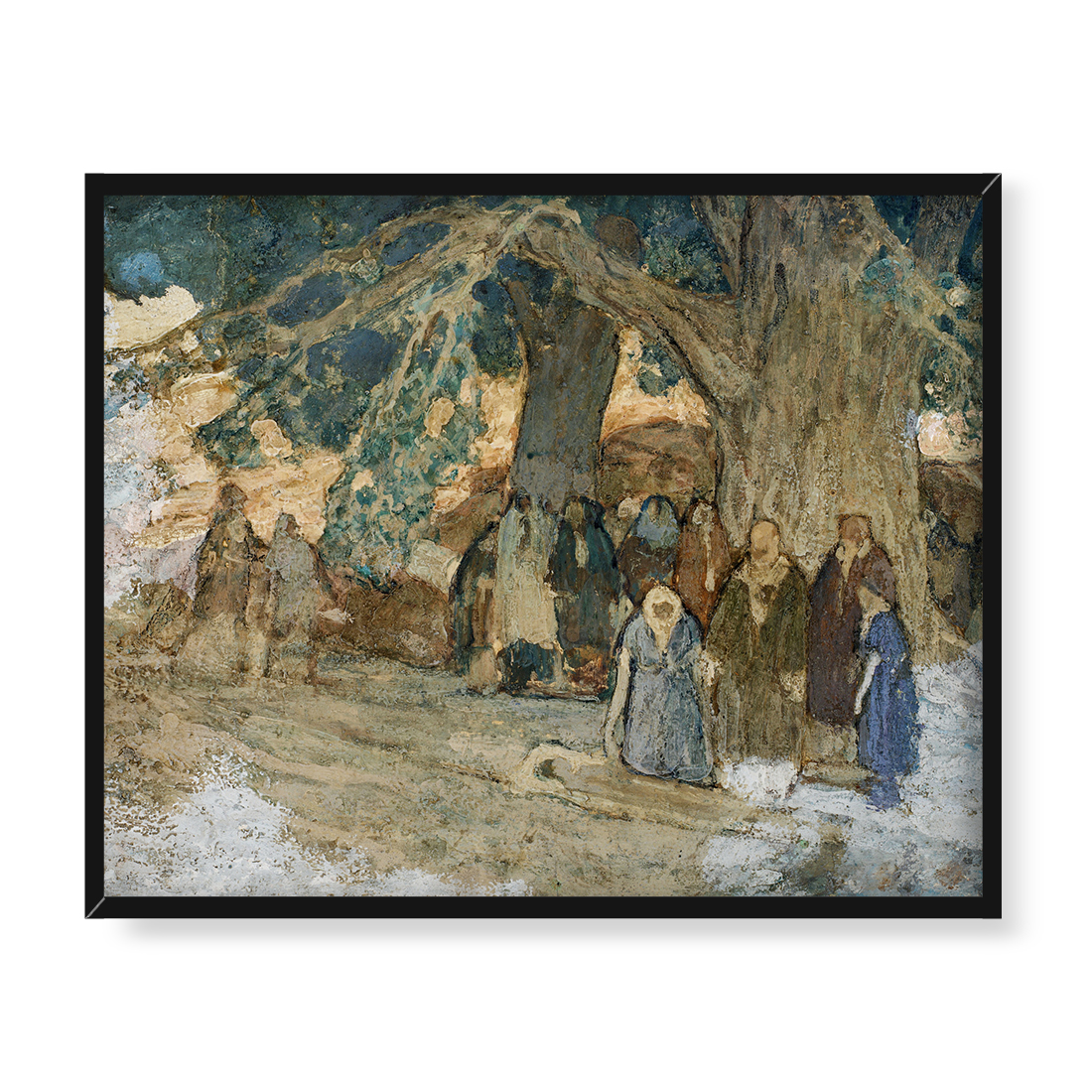 Henry Ossawa Tanner Uzdrowił chorych 50x40 w RAMIE